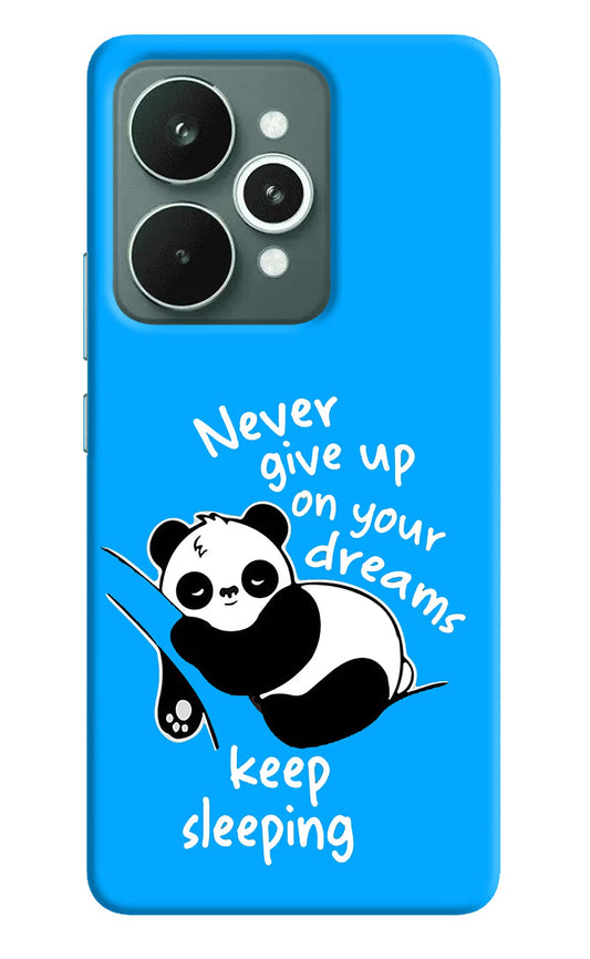 Keep Sleeping Realme 15 Back Cover