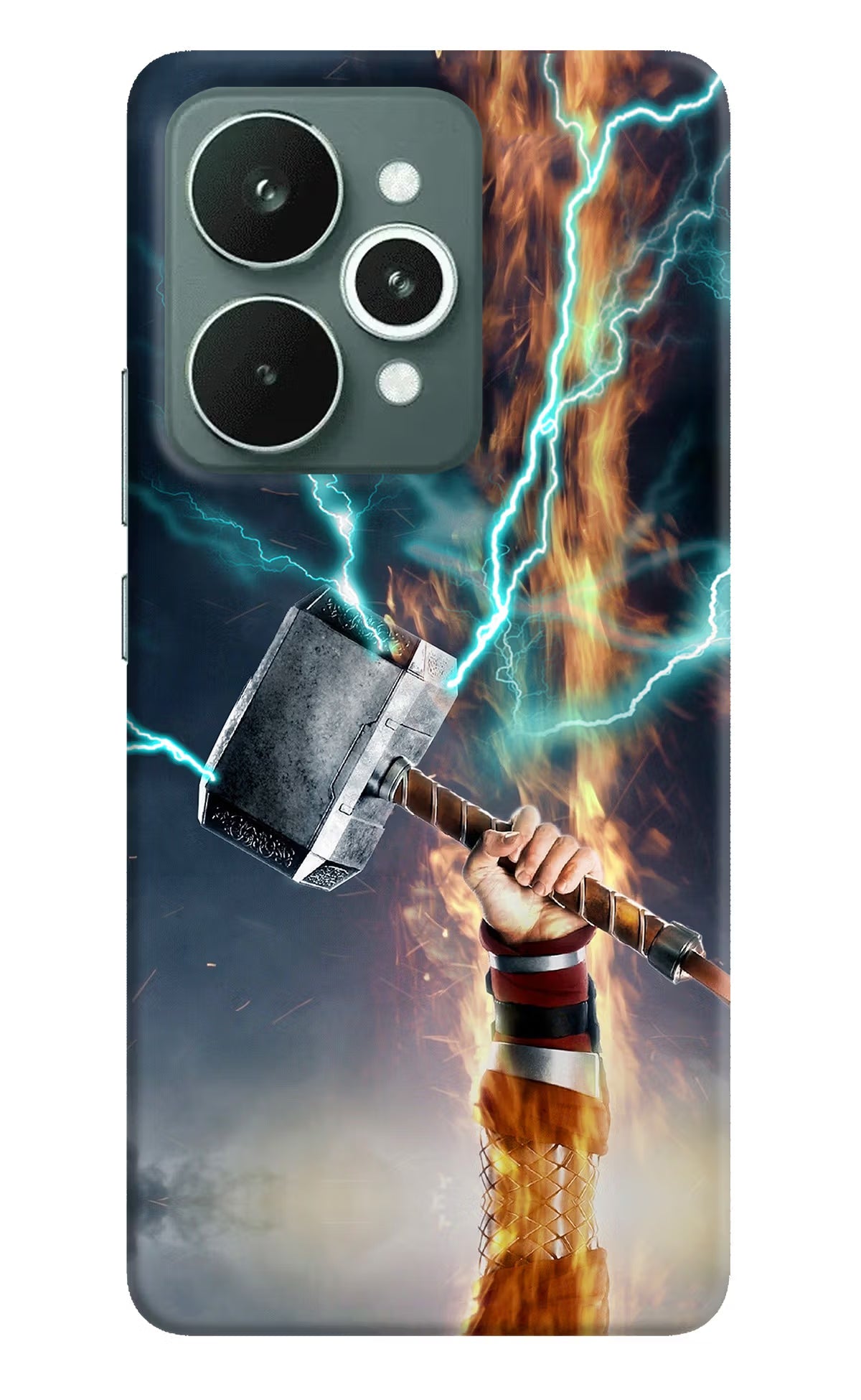 Thor Hammer Mjolnir Realme 15 Back Cover