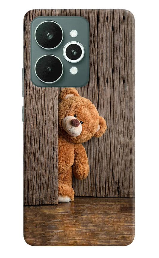 Teddy Wooden Realme 15 Back Cover