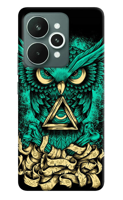 Green Owl Realme 15 Back Cover
