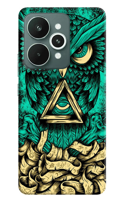 Green Owl Realme 15 Back Cover
