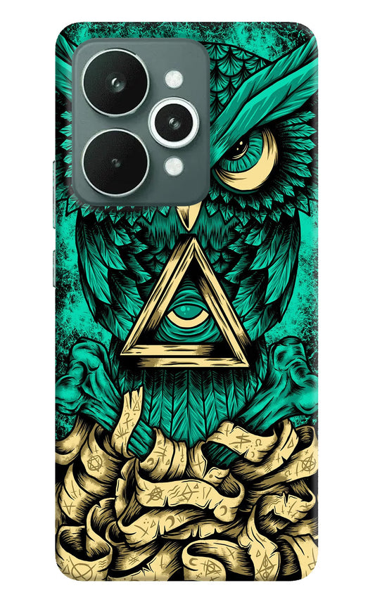 Green Owl Realme 15 Back Cover