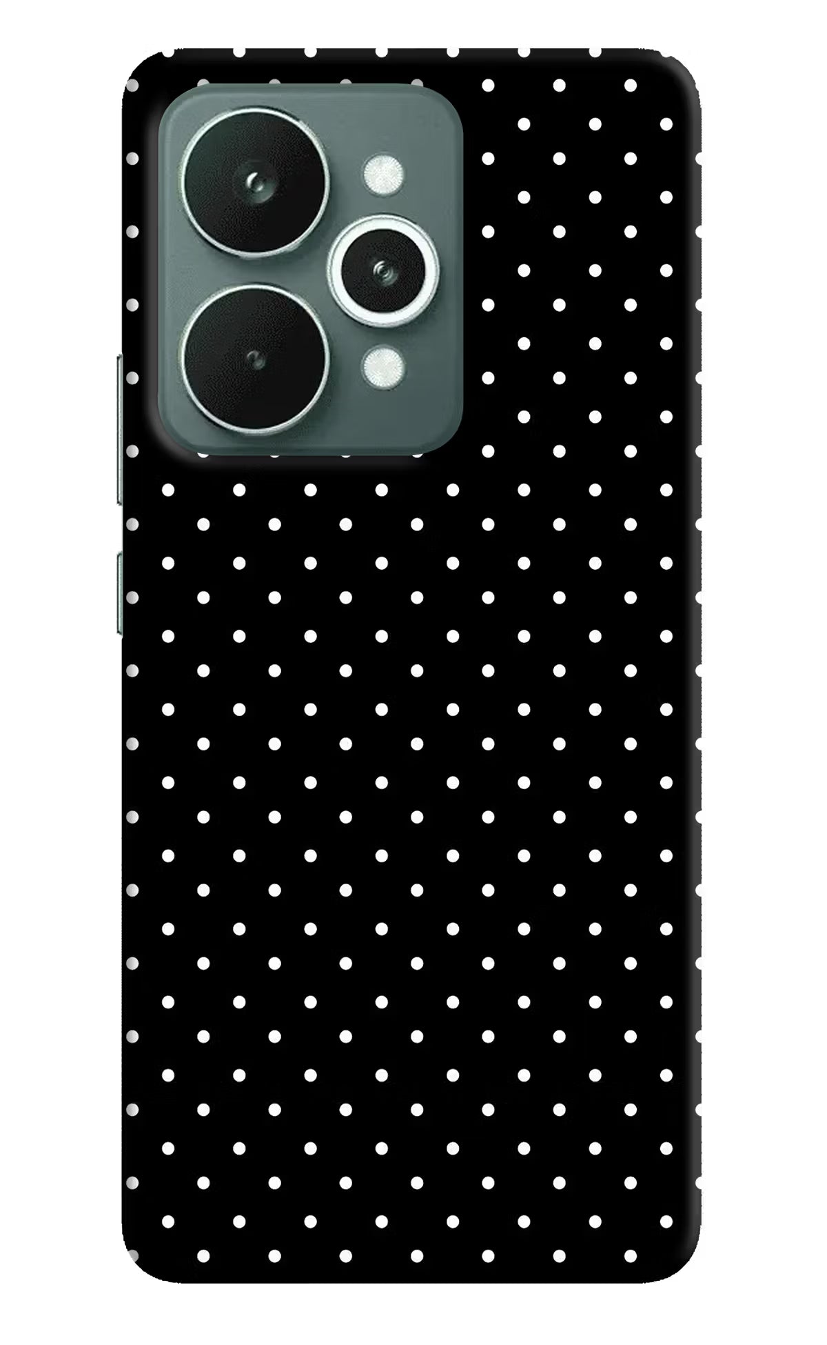 White Dots Realme 15 Back Cover