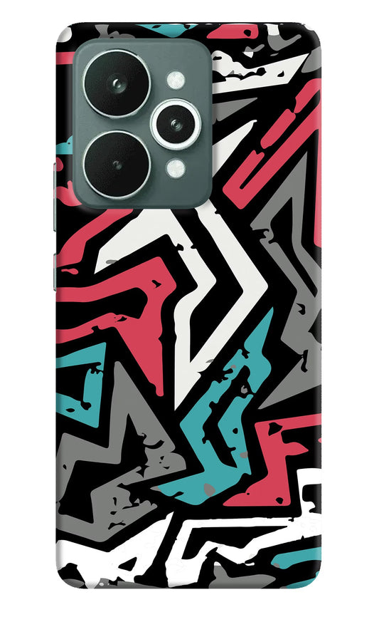 Geometric Graffiti Realme 15 Back Cover