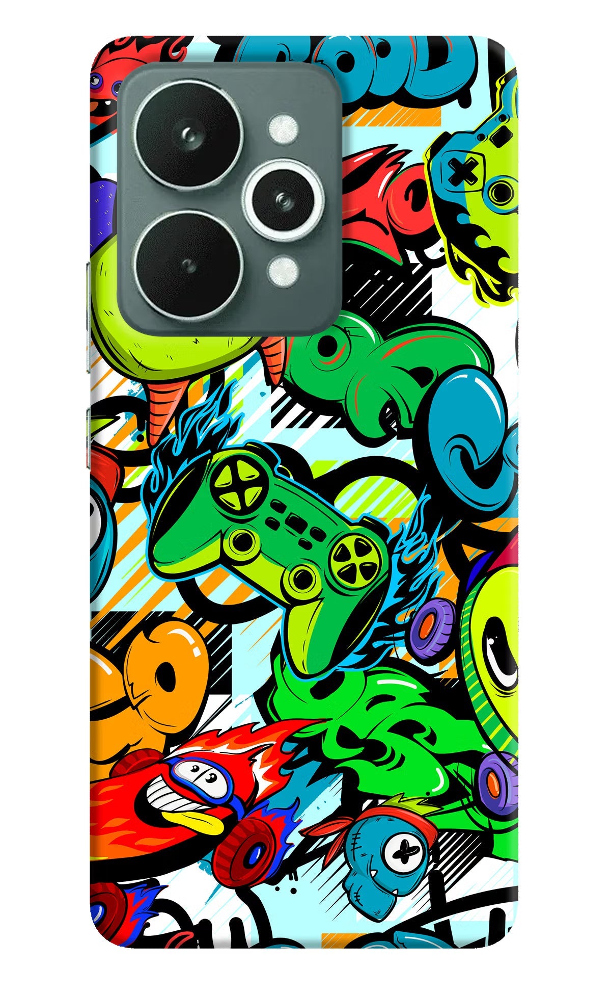 Game Doodle Realme 15 Back Cover