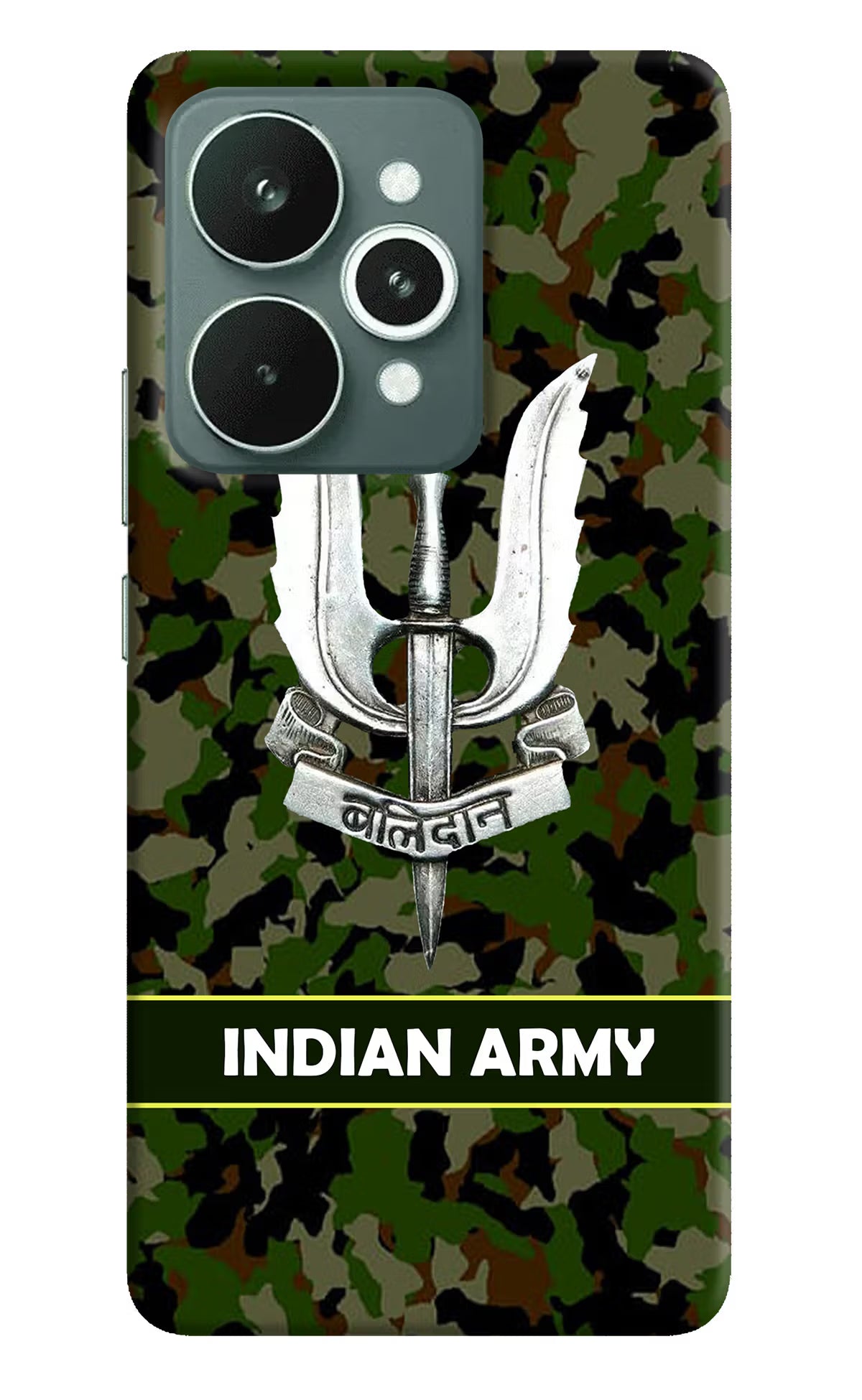 Balidan Indian Logo Realme 15 Back Cover