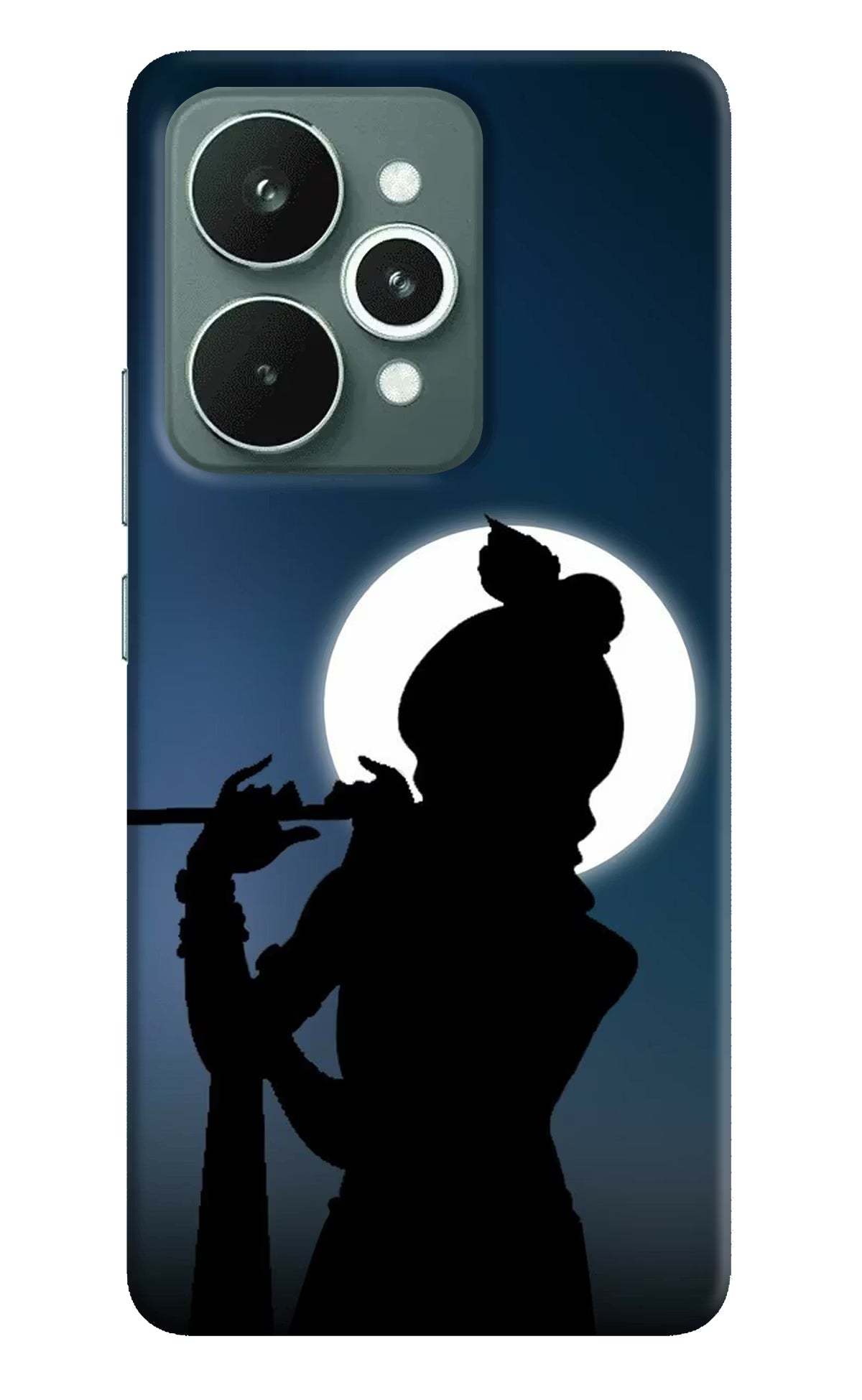 Shri Krishna Silhouette Realme 15 Back Cover
