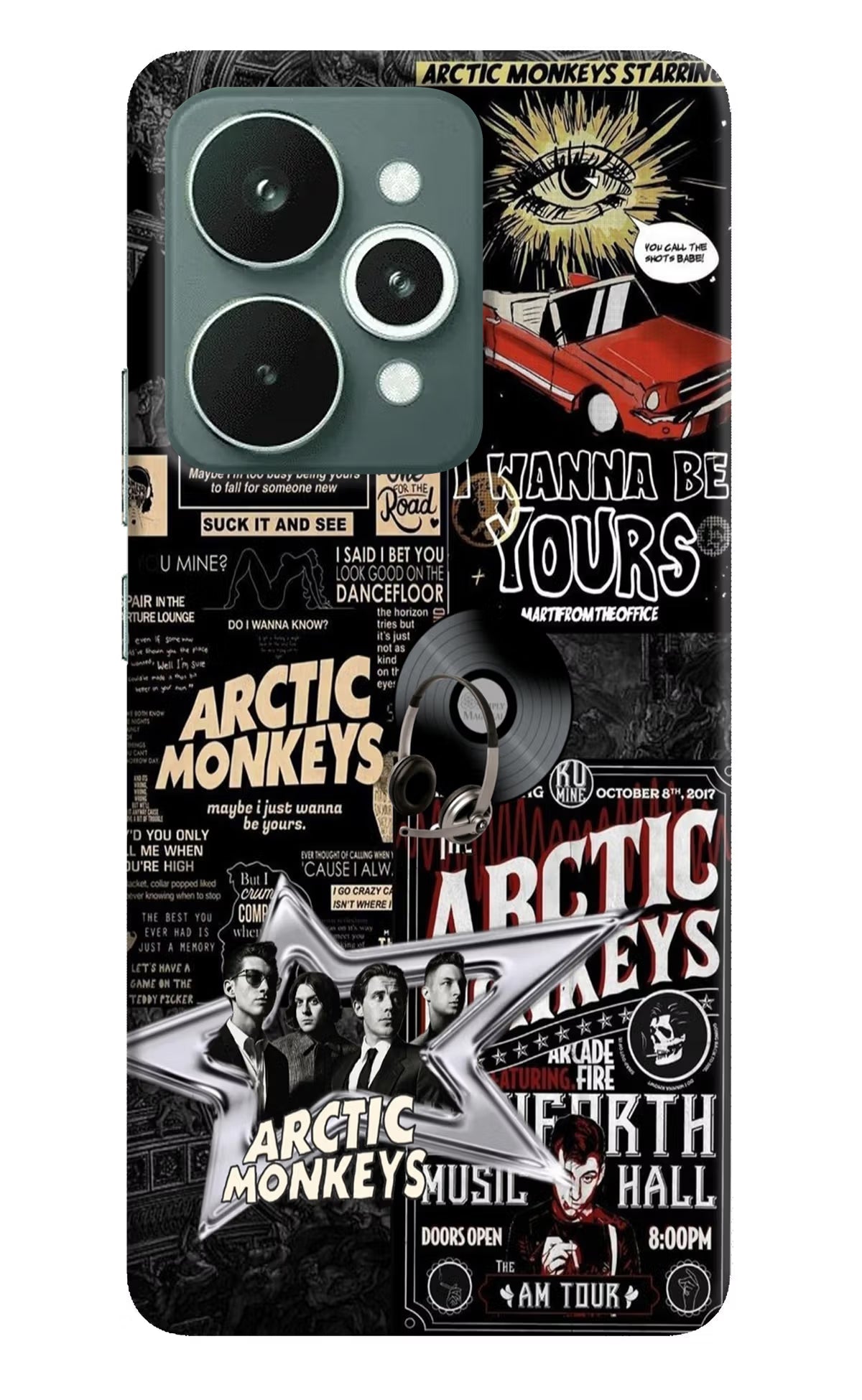 Arctic Monkeys Realme 15 Back Cover