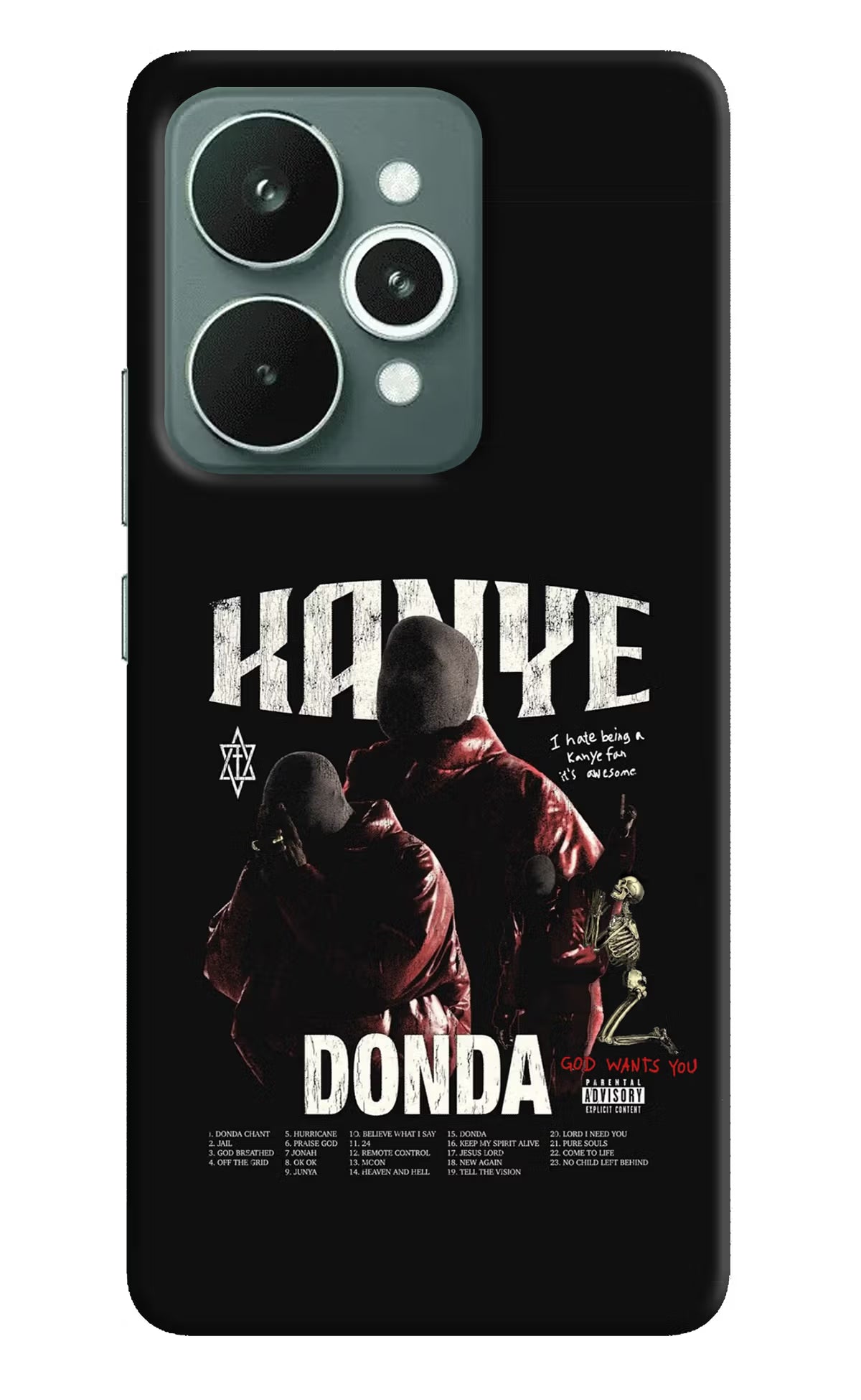 Donda Kanye West Realme 15 Back Cover