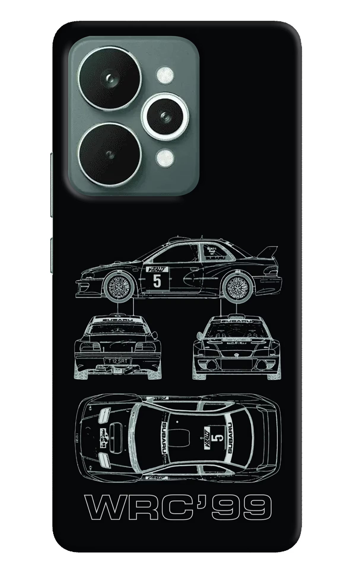 WRC'99 Realme 15 Back Cover