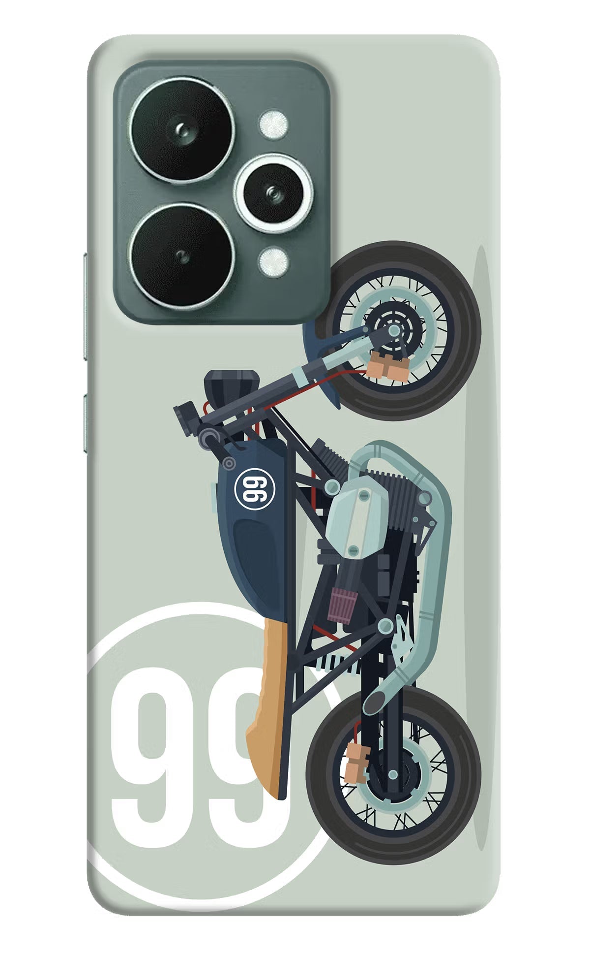 Classic Cafe Racer 99 Realme 15 Back Cover