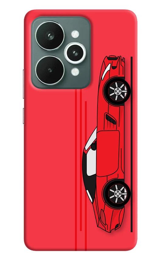 Red Velocity Realme 15 Back Cover