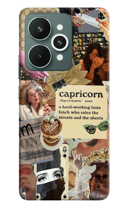 Capricorn Zodiac Realme 15 Back Cover