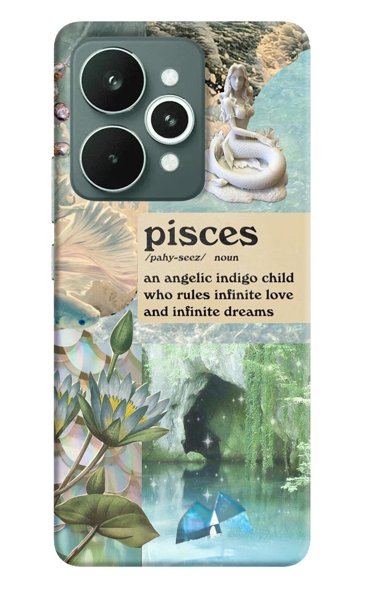 Pisces Zodiac Realme 15 Back Cover