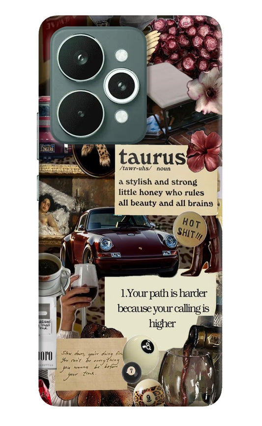 Taurus Zodiac Realme 15 Back Cover