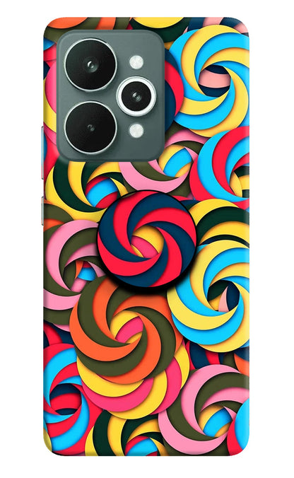 Spiral Pattern Realme 15 Pop Case