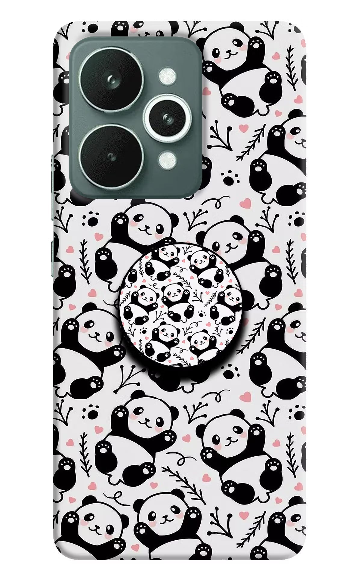 Cute Panda Realme 15 Pop Case