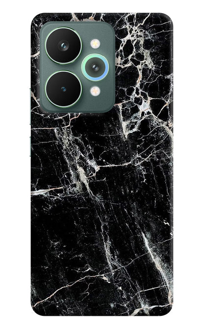 Black Marble Texture Realme 15 Pro Back Cover
