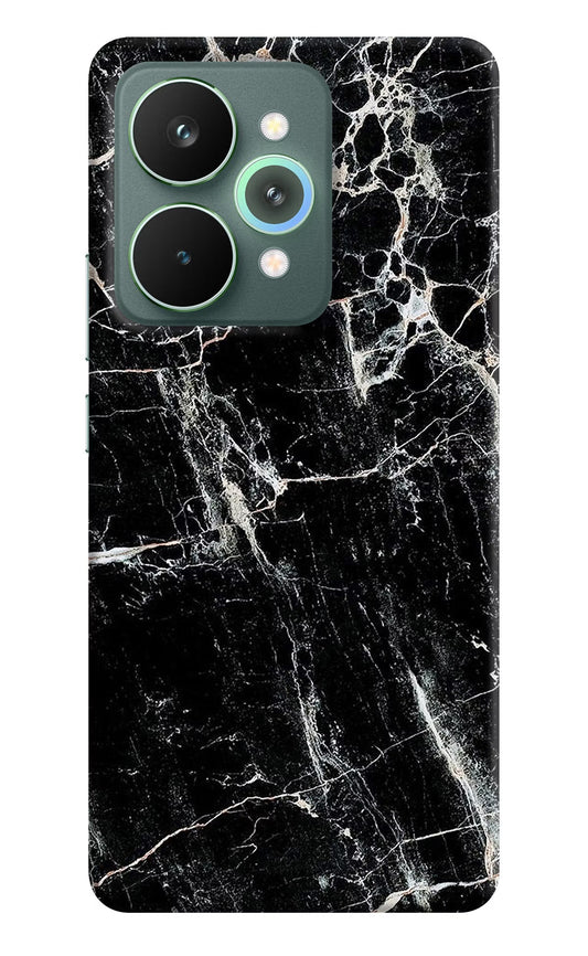 Black Marble Texture Realme 15 Pro Back Cover