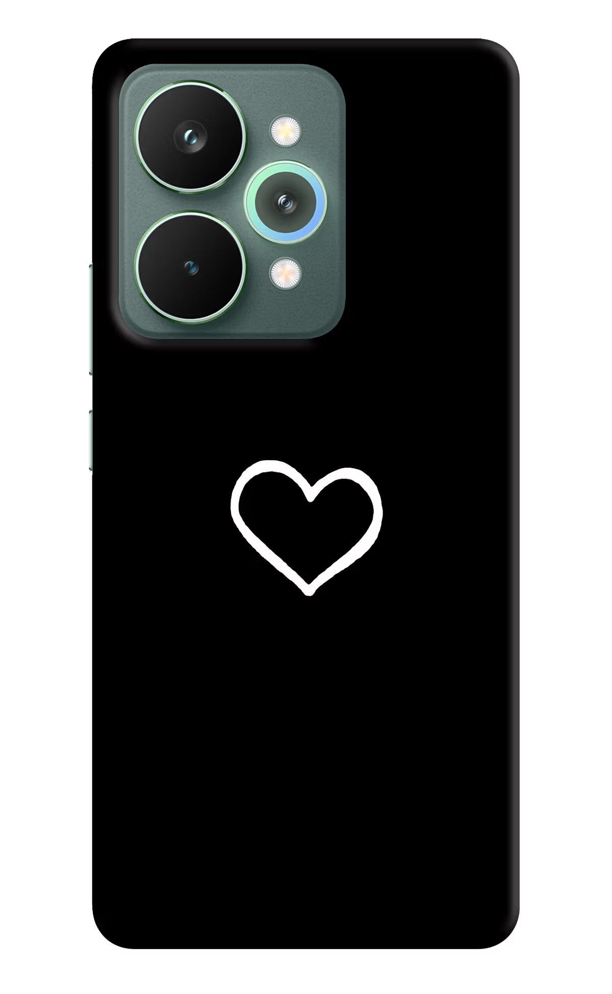 Heart Realme 15 Pro Back Cover