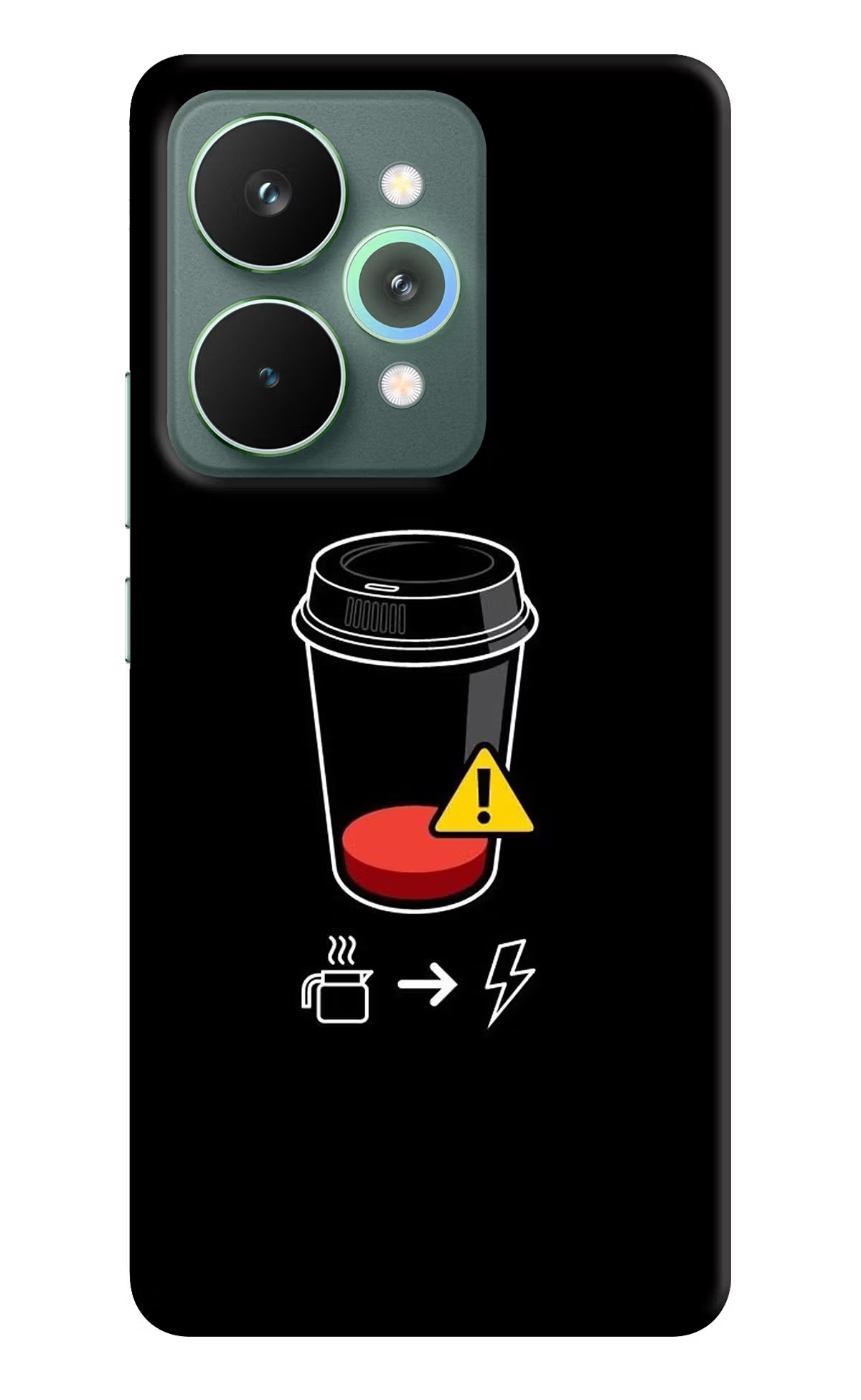 Coffee Realme 15 Pro Back Cover