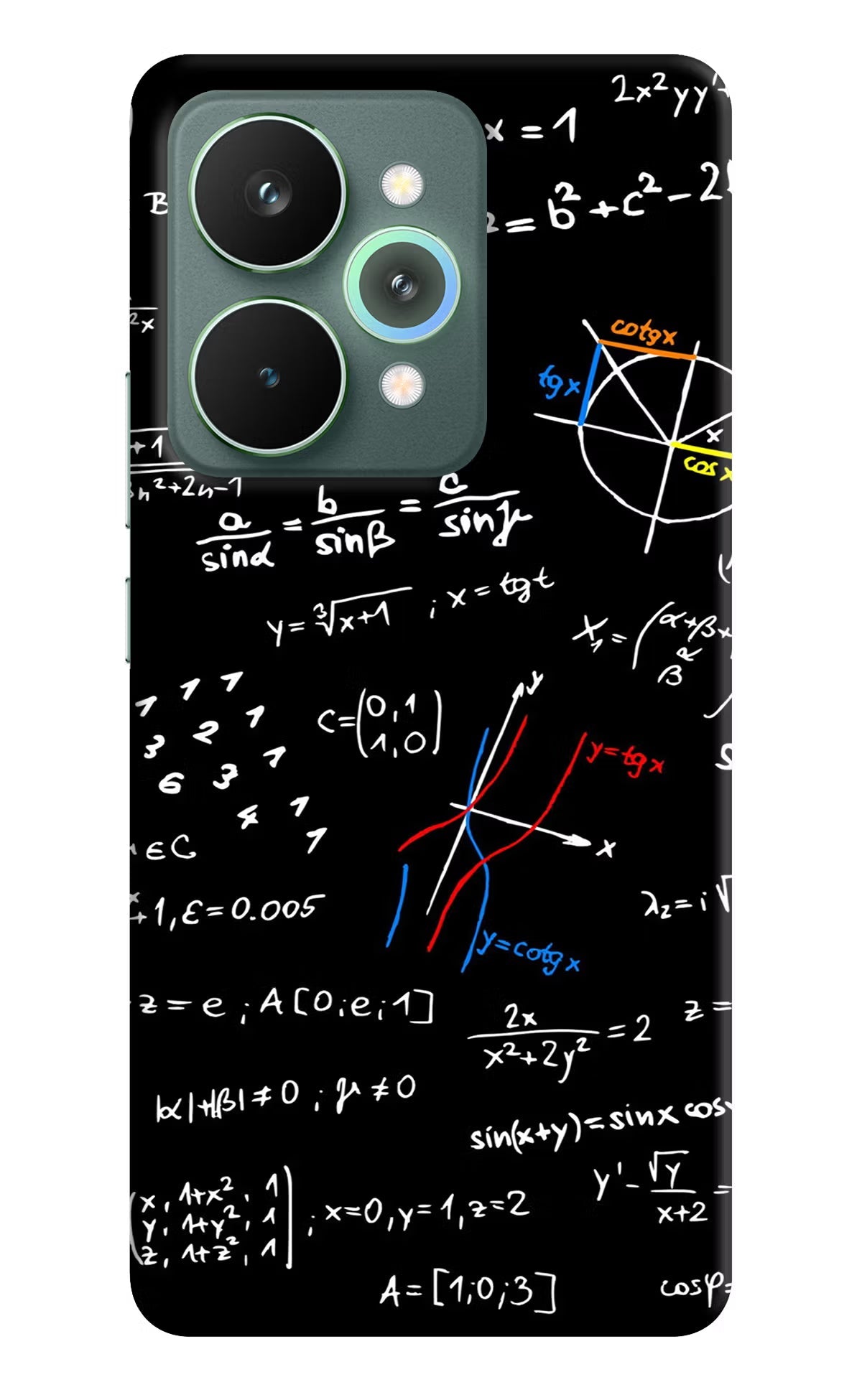 Mathematics Formula Realme 15 Pro Back Cover