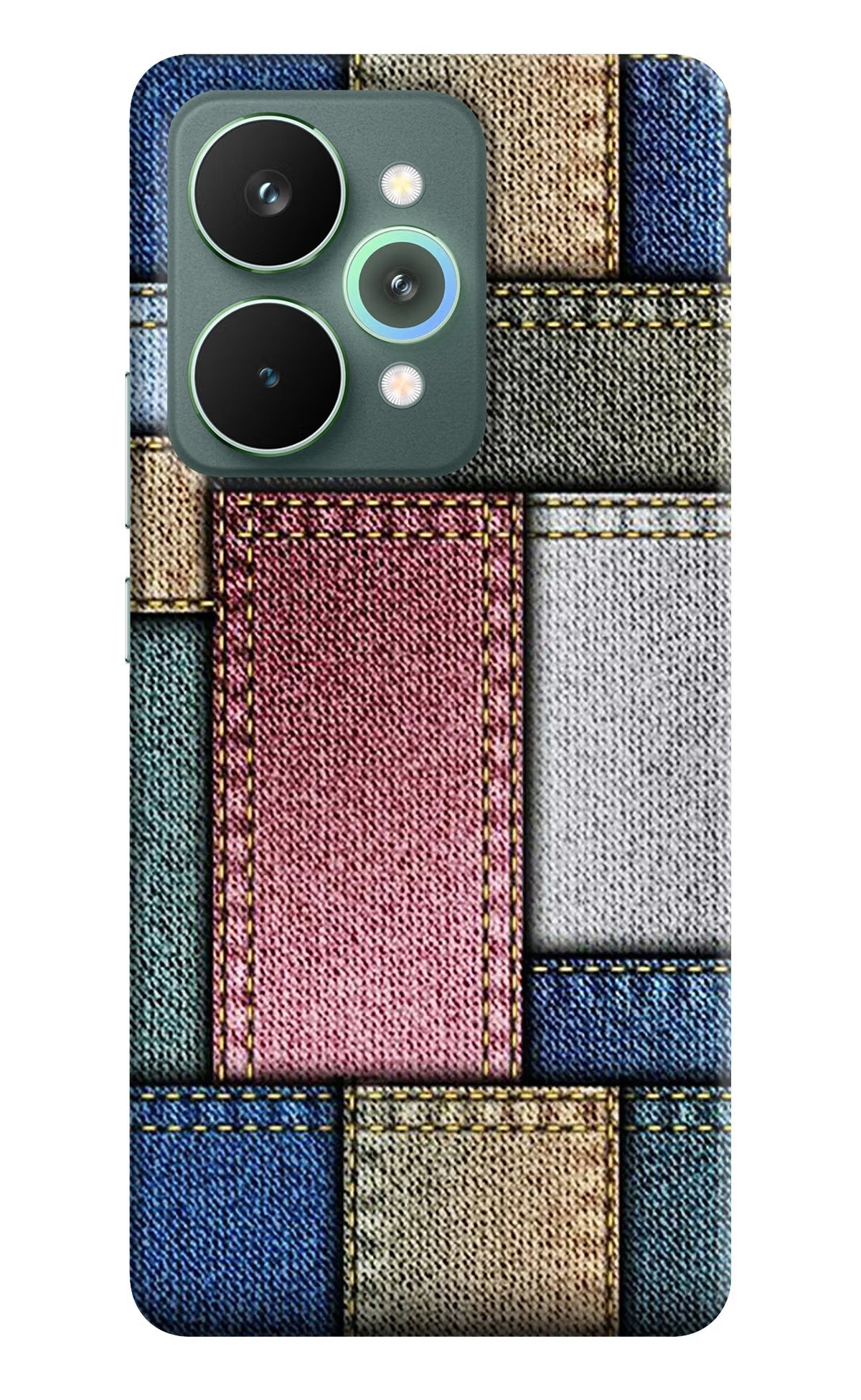 Multicolor Jeans Realme 15 Pro Back Cover