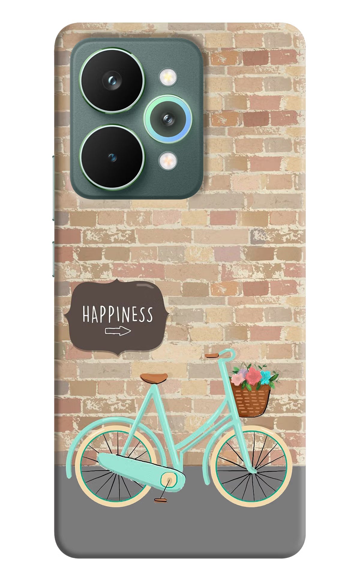 Happiness Artwork Realme 15 Pro Back Cover