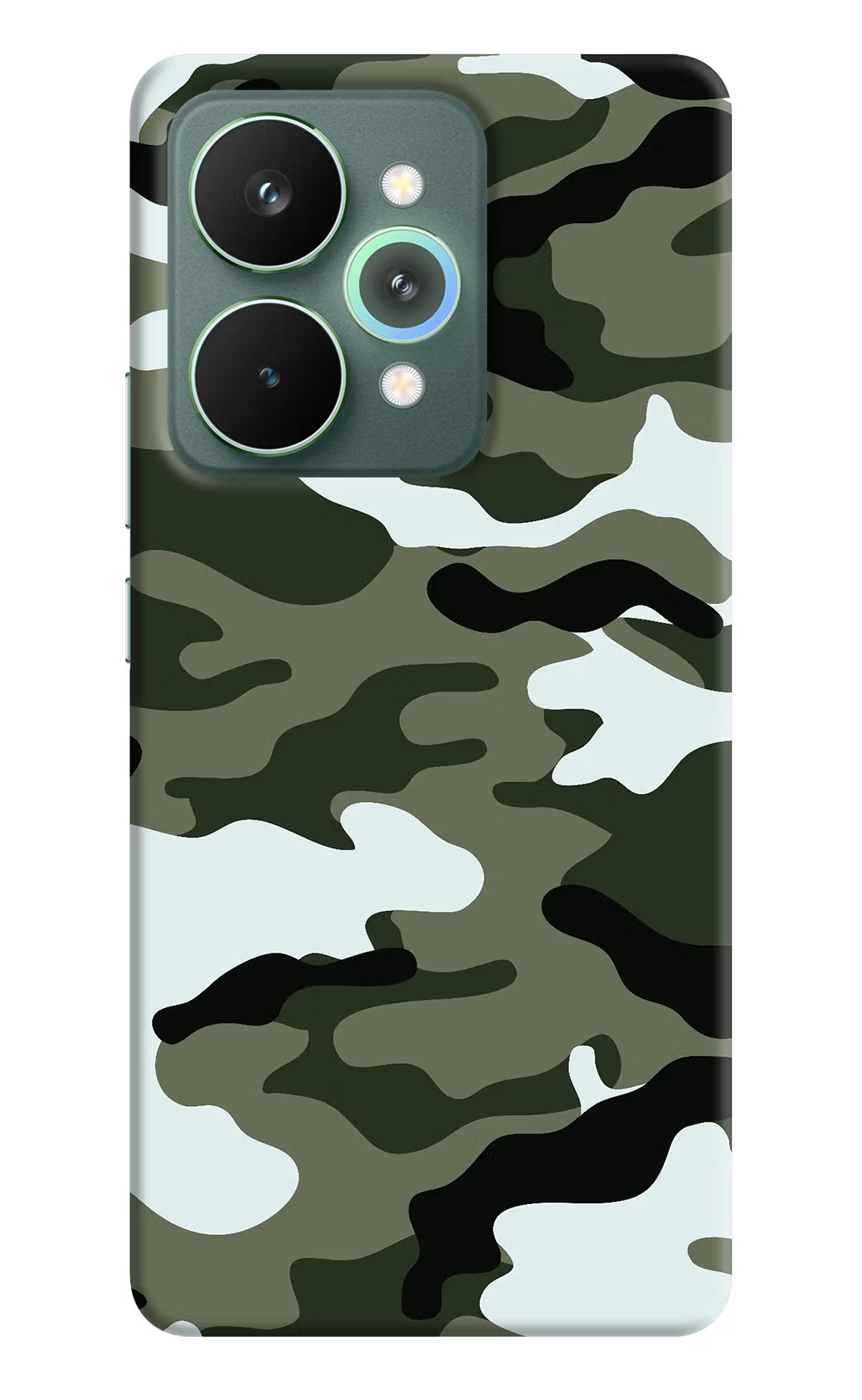 Camouflage Realme 15 Pro Back Cover