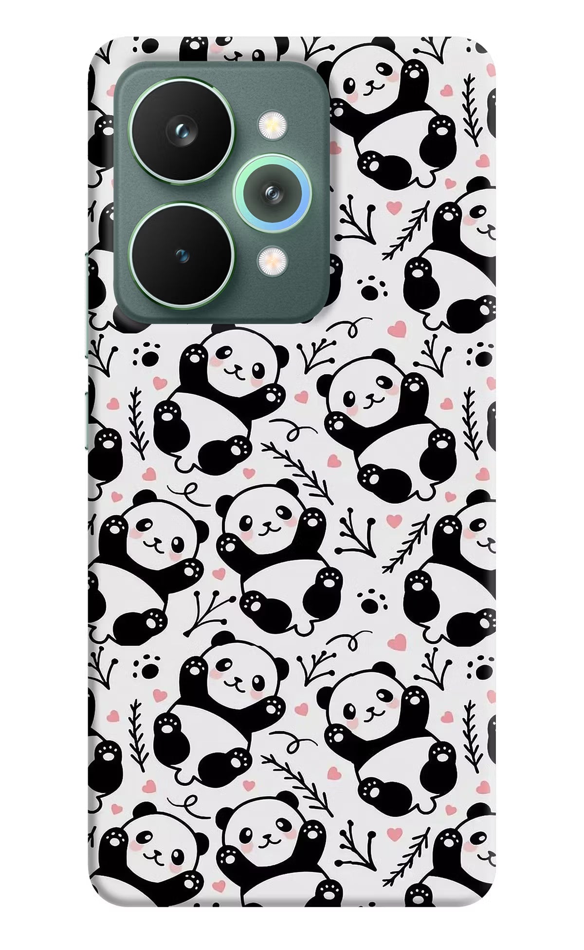 Cute Panda Realme 15 Pro Back Cover