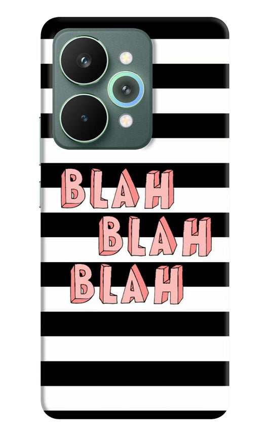 Blah Blah Blah Realme 15 Pro Back Cover