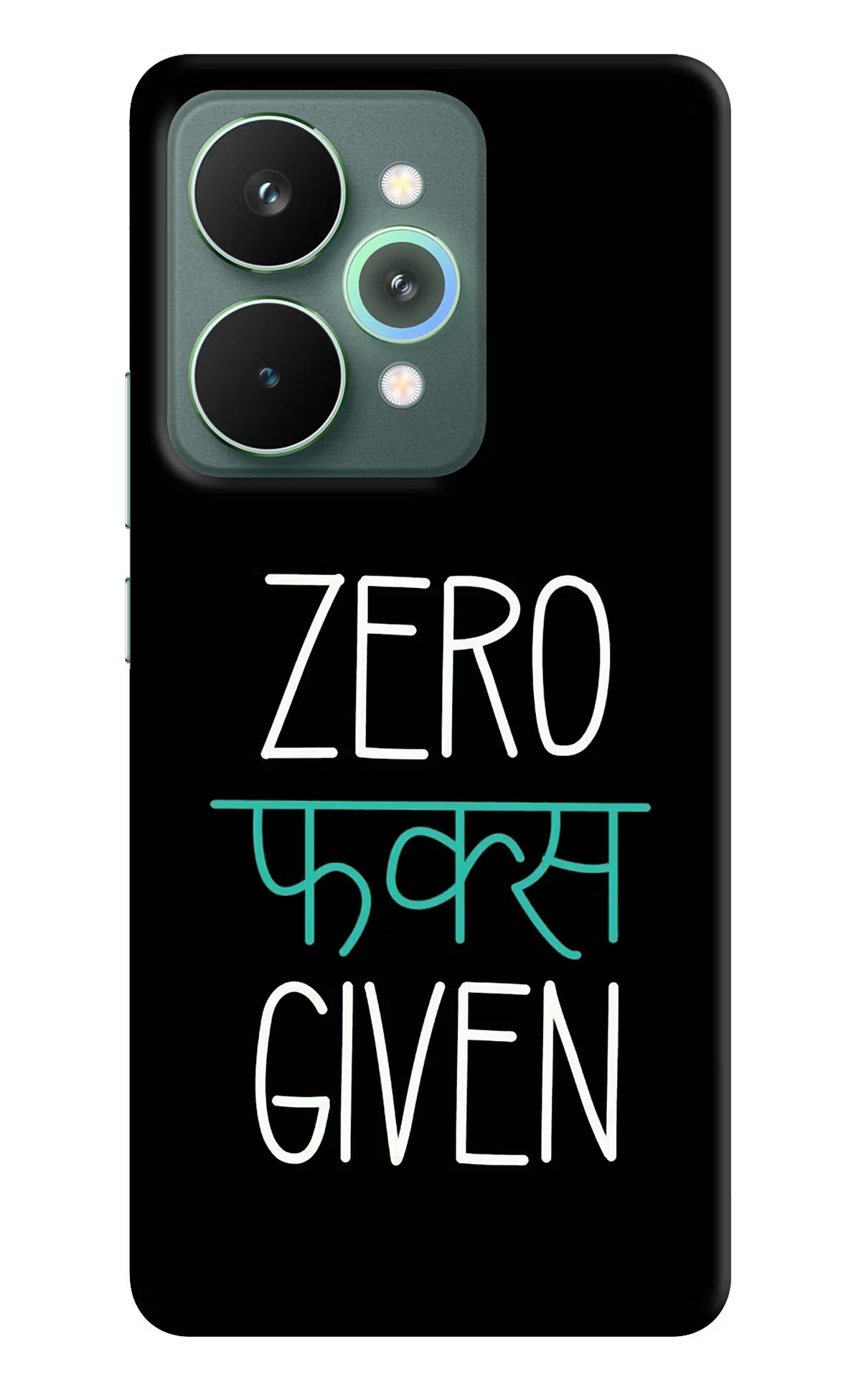 Zero Fucks Given Realme 15 Pro Back Cover
