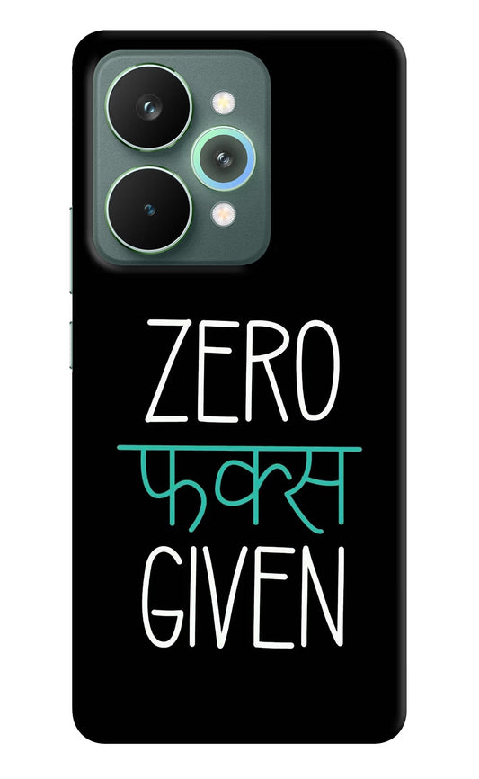 Zero Fucks Given Realme 15 Pro Back Cover