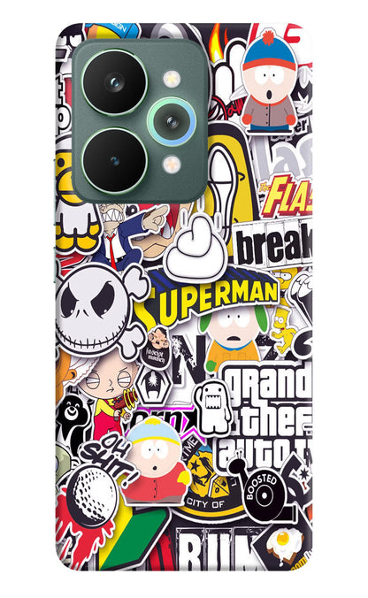Sticker Bomb Realme 15 Pro Back Cover