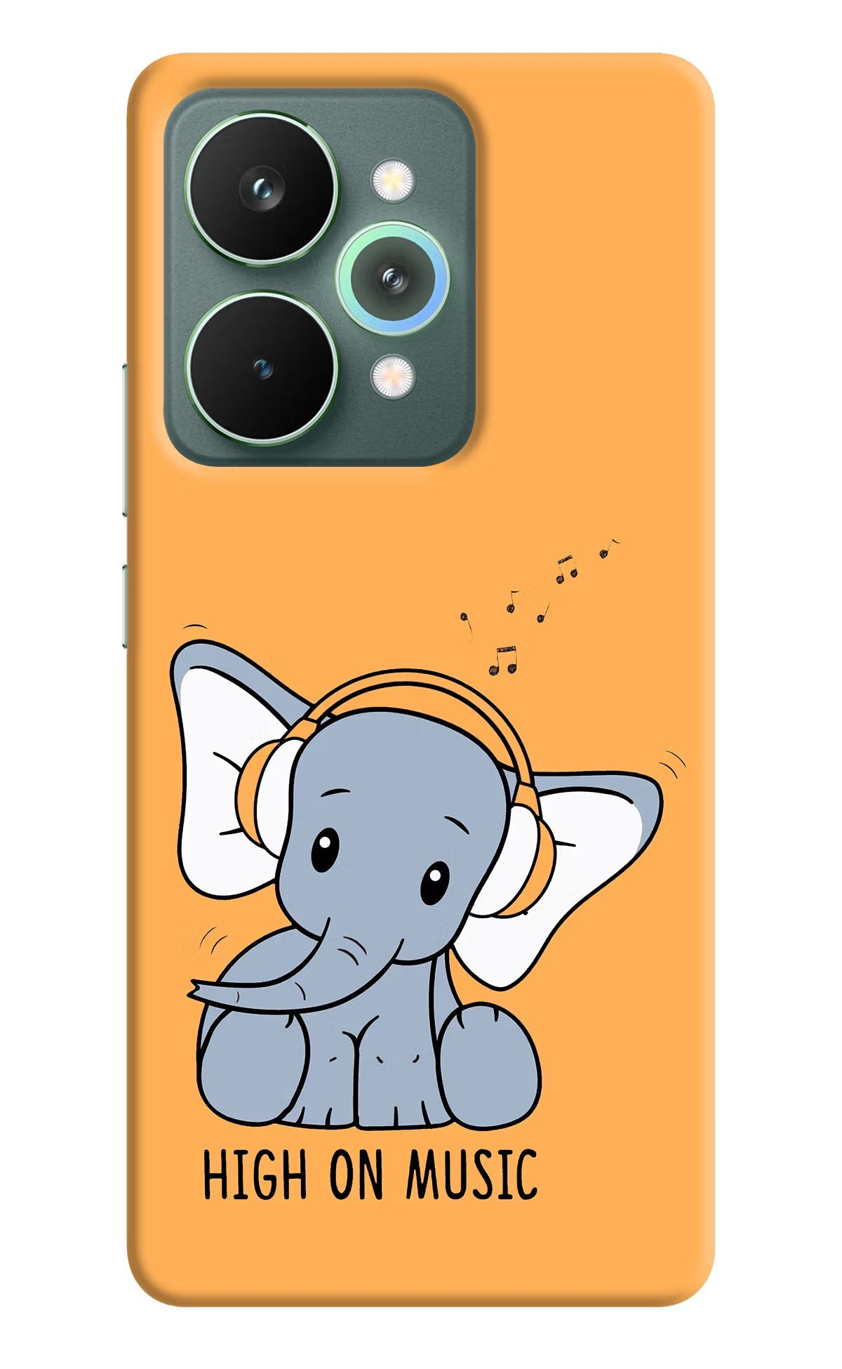 High On Music Realme 15 Pro Back Cover