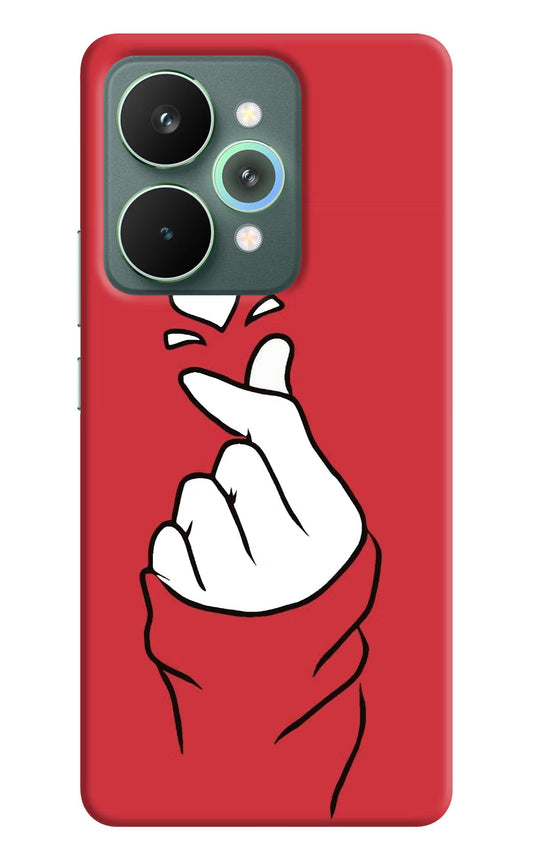 Korean Love Sign Realme 15 Pro Back Cover