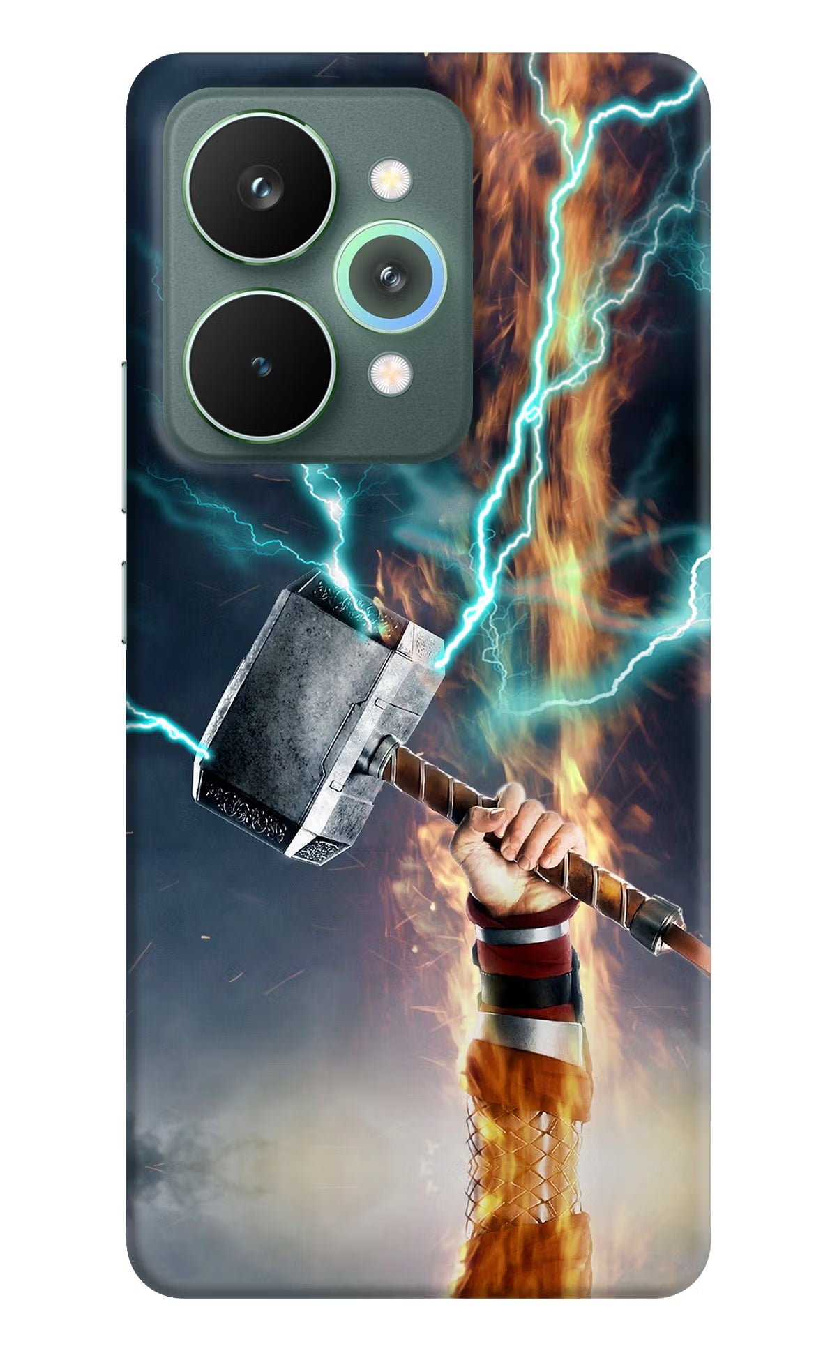 Thor Hammer Mjolnir Realme 15 Pro Back Cover
