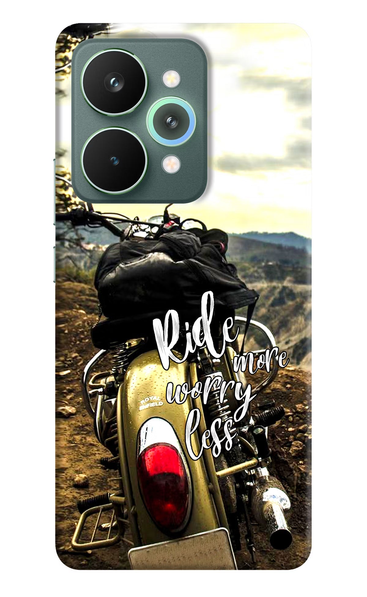 Ride More Worry Less Realme 15 Pro Back Cover