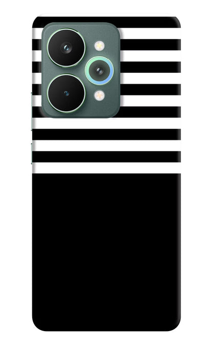 Black and White Print Realme 15 Pro Back Cover