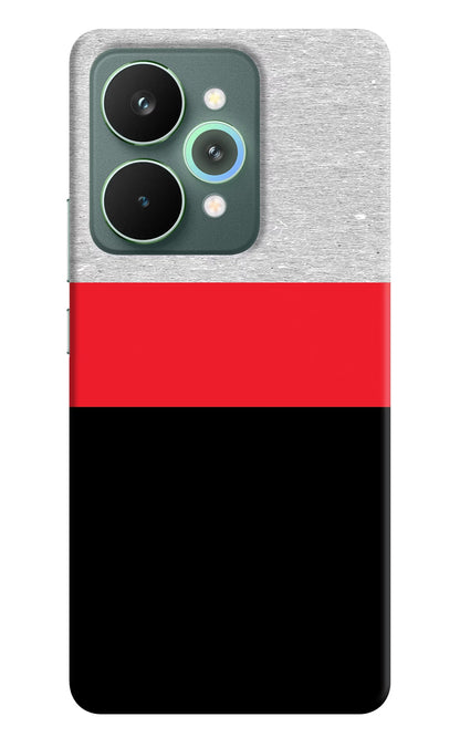 Tri Color Pattern Realme 15 Pro Back Cover