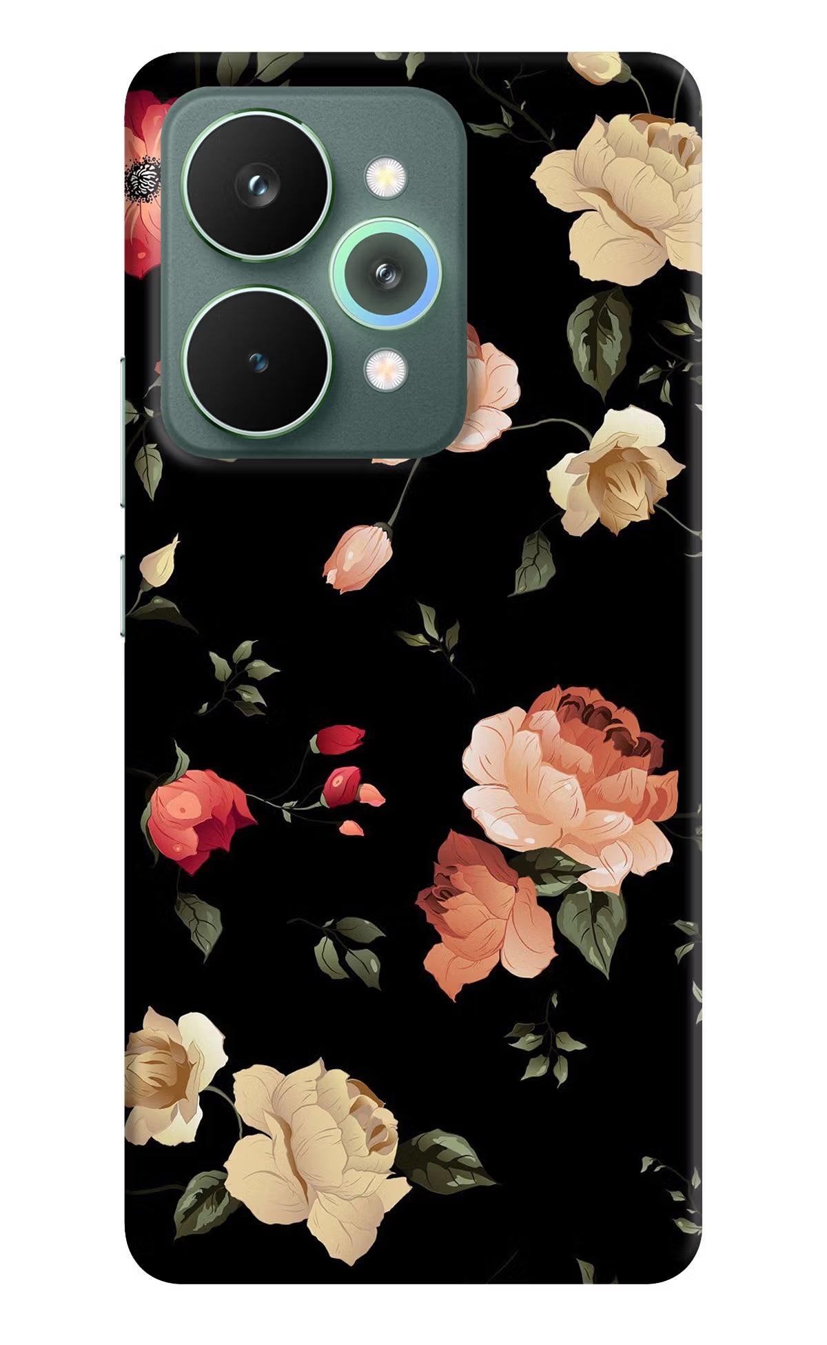 Flowers Realme 15 Pro Back Cover