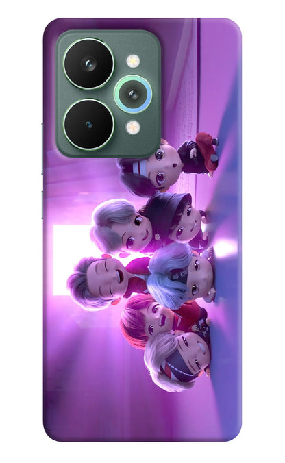 BTS Chibi Realme 15 Pro Back Cover