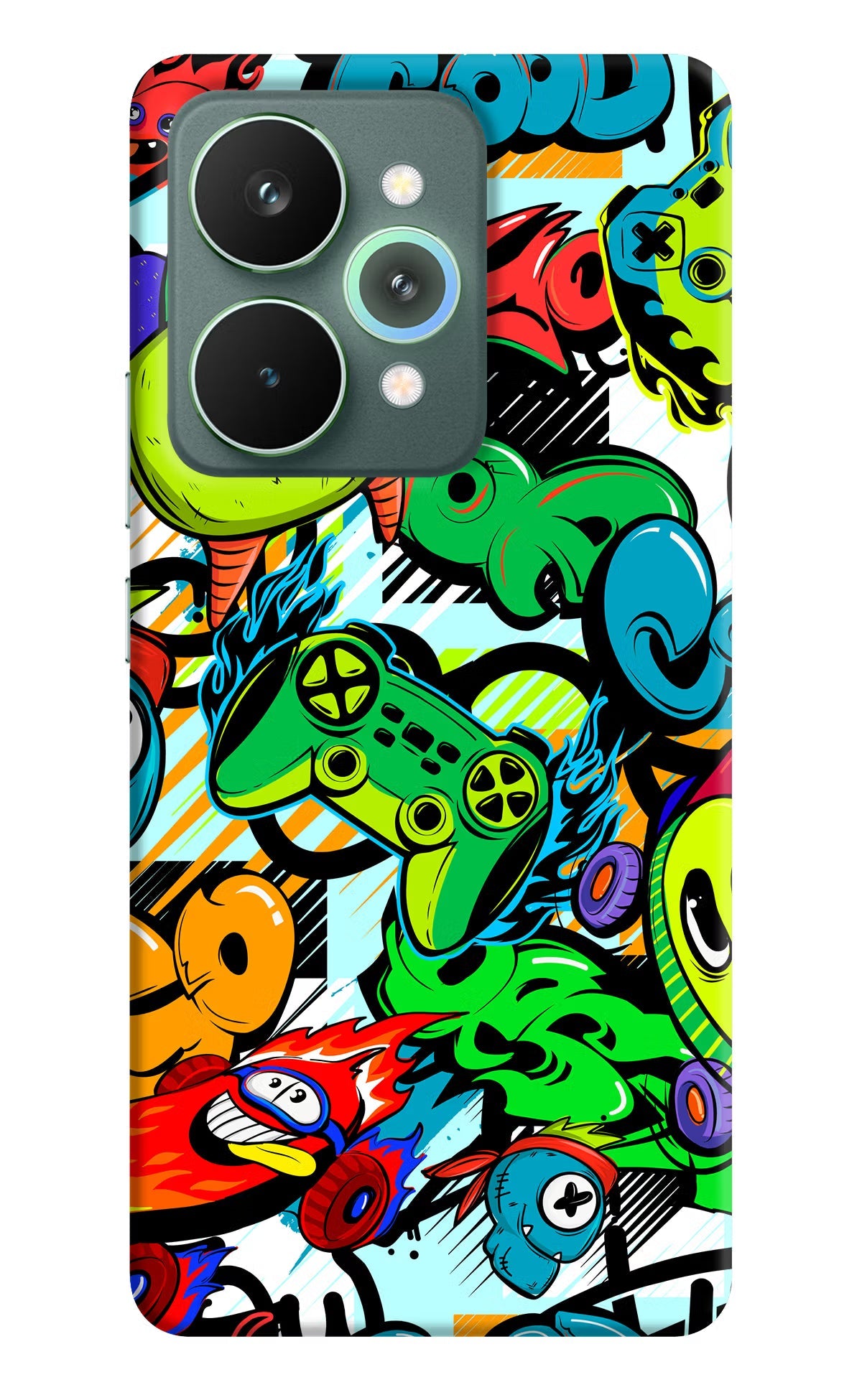 Game Doodle Realme 15 Pro Back Cover