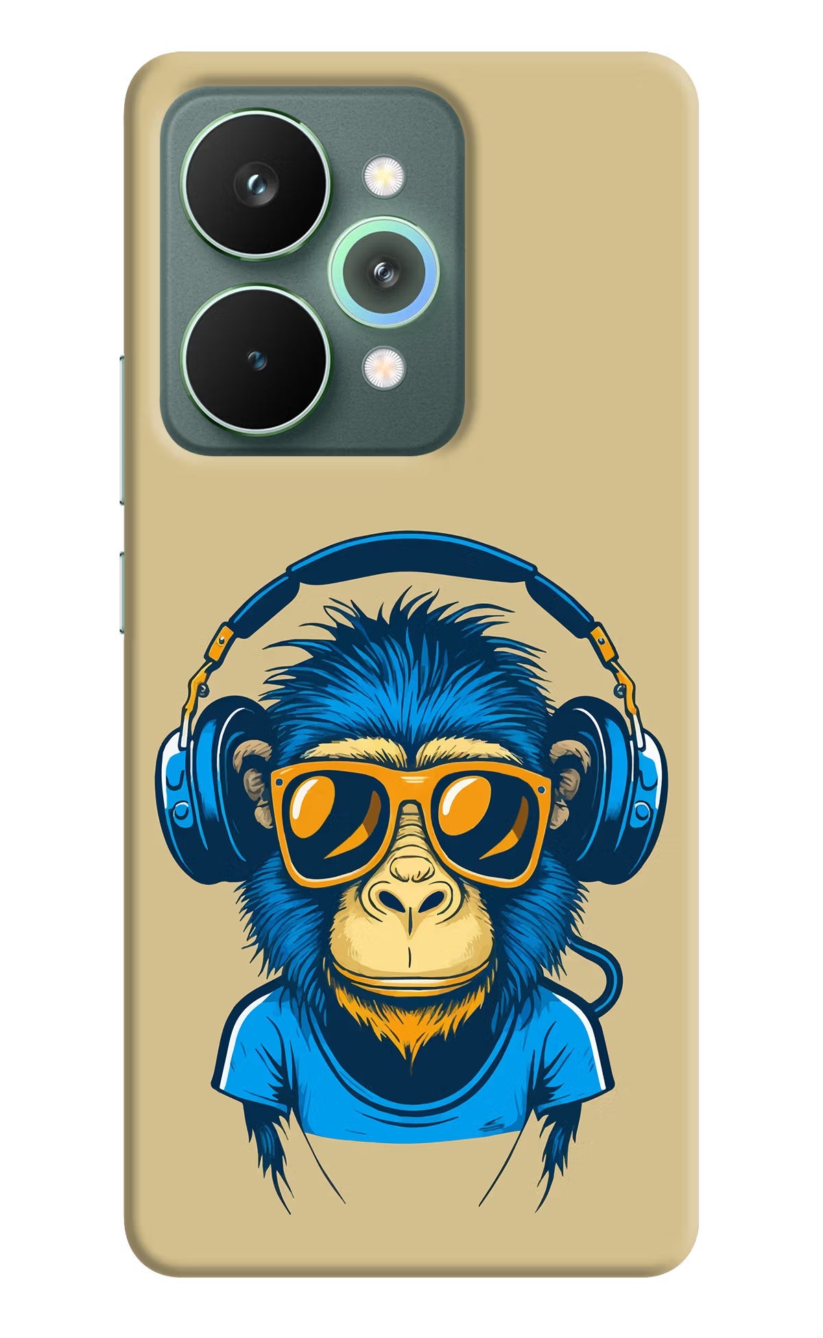 Monkey Headphone Realme 15 Pro Back Cover