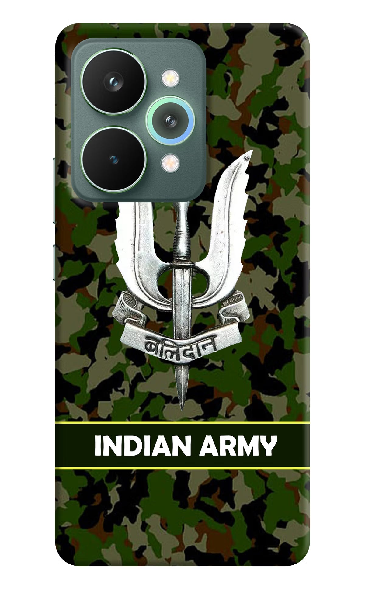Balidan Indian Logo Realme 15 Pro Back Cover