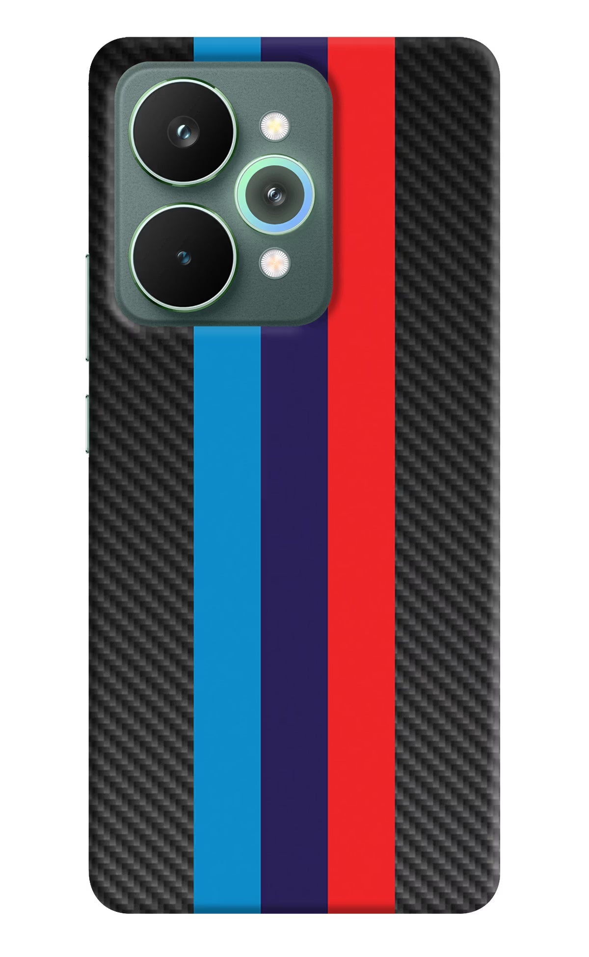 BMW Stripes Pattern Realme 15 Pro Back Cover