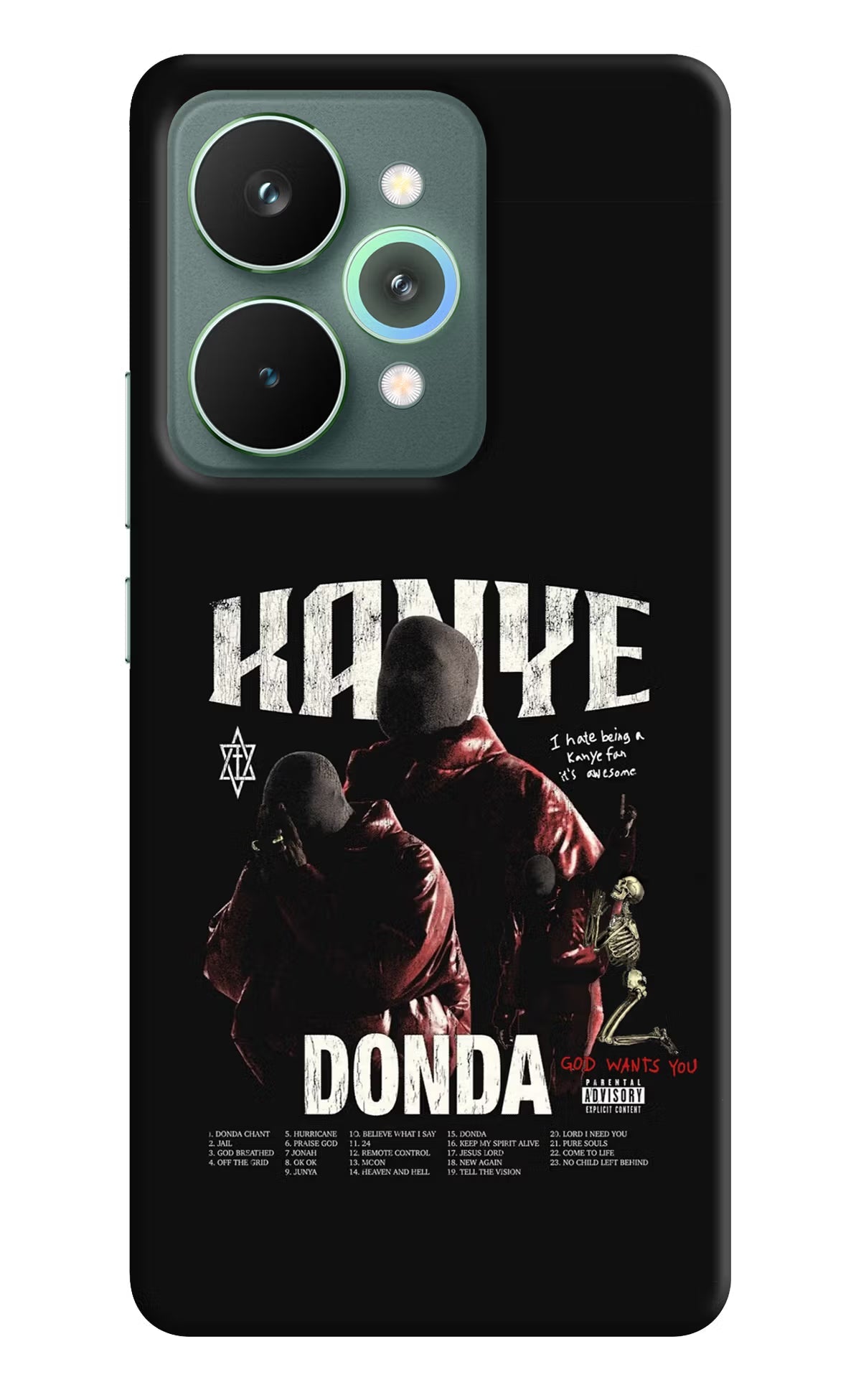 Donda Kanye West Realme 15 Pro Back Cover