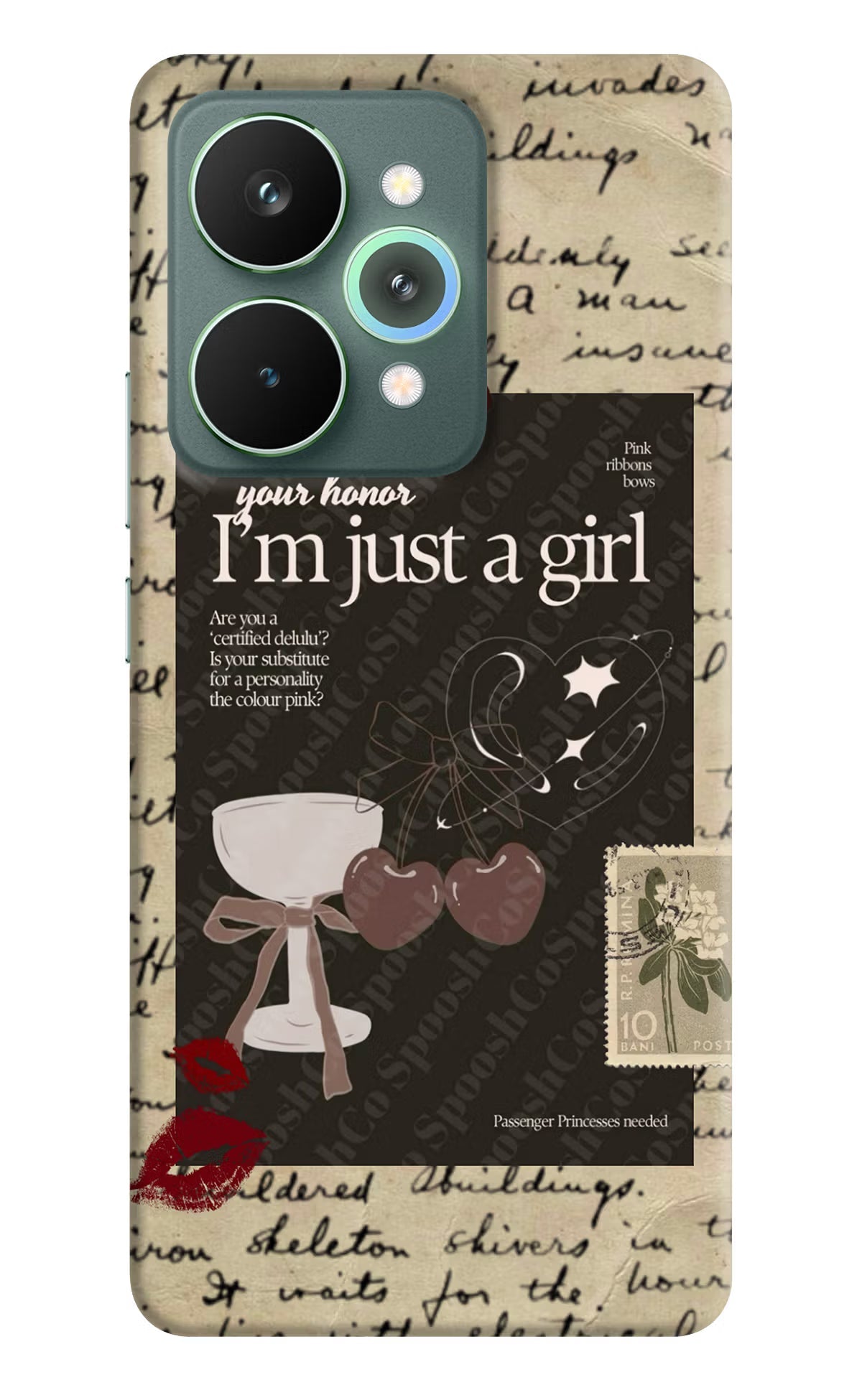 I am just a girl Realme 15 Pro Back Cover