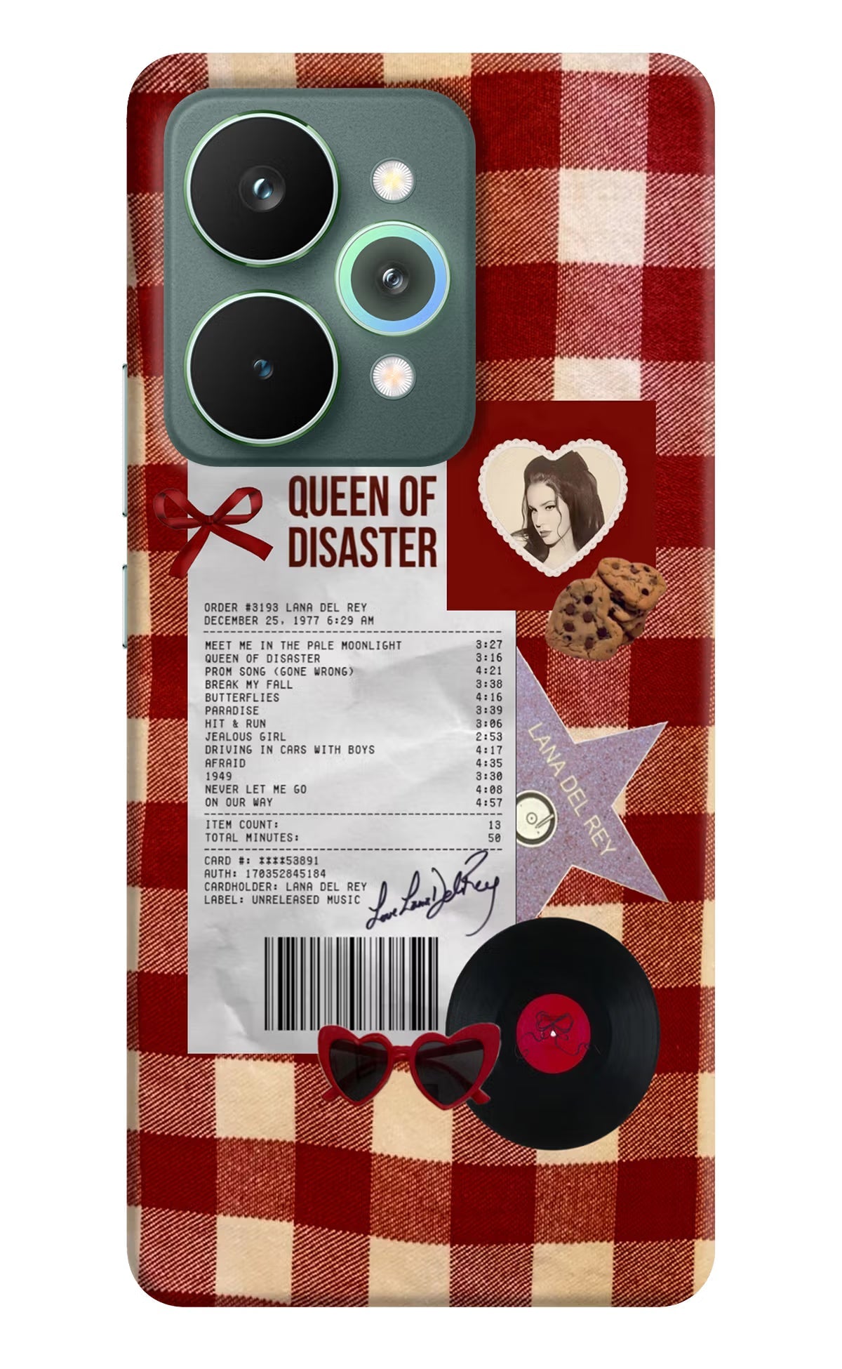 Queen of Disaster Realme 15 Pro Back Cover