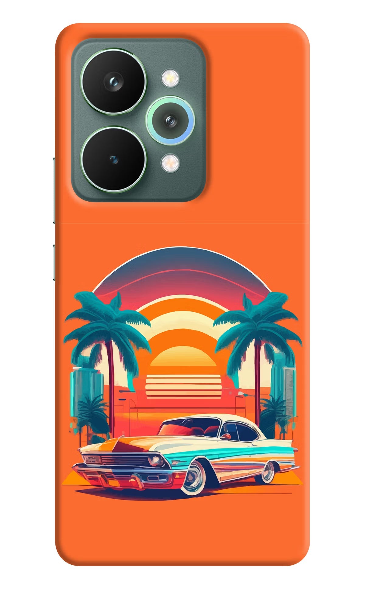 Palm Drive 80s Realme 15 Pro Back Cover